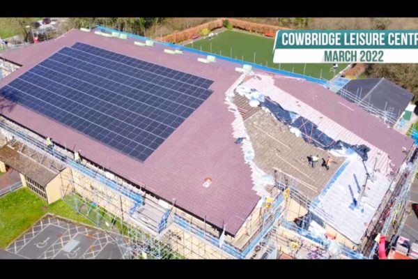 Construction Monitoring – Cowbridge Leisure Centre